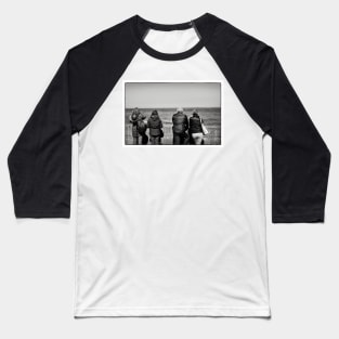 Looking out to sea - Seahouses, Northumberland, UK Baseball T-Shirt